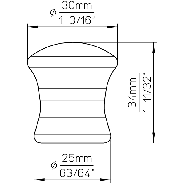 Furniture knob SP59-29PF32 6